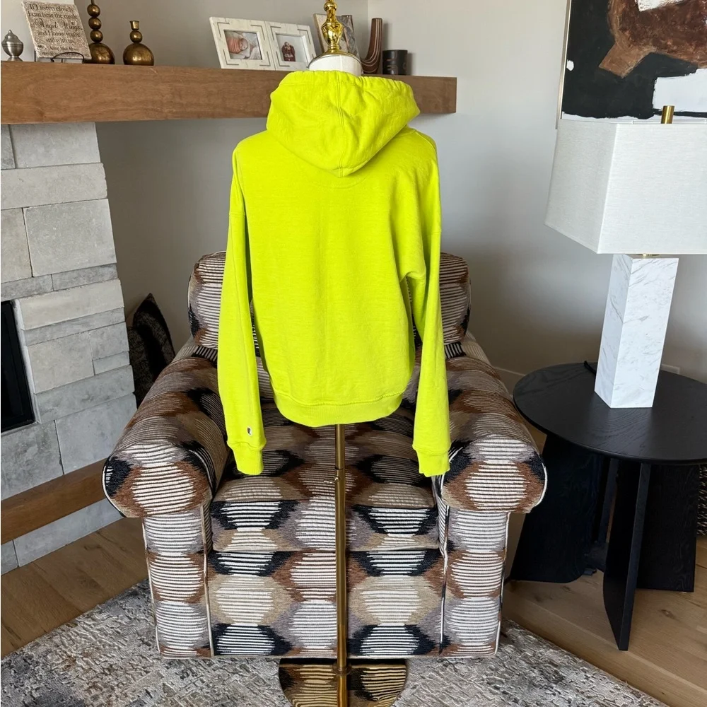 Champion Powerblend Fleece Script Hooded Sweatshirt - Picture 9 of 11